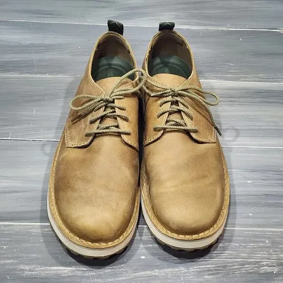 Clarks Men's Solsbury Shoes Comfort Lace Up Dark Sand Leather 26178984 SZ‎ 13 M - Picture 5 of 9